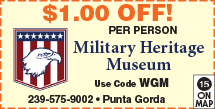 Special Coupon Offer for Military Heritage Museum
